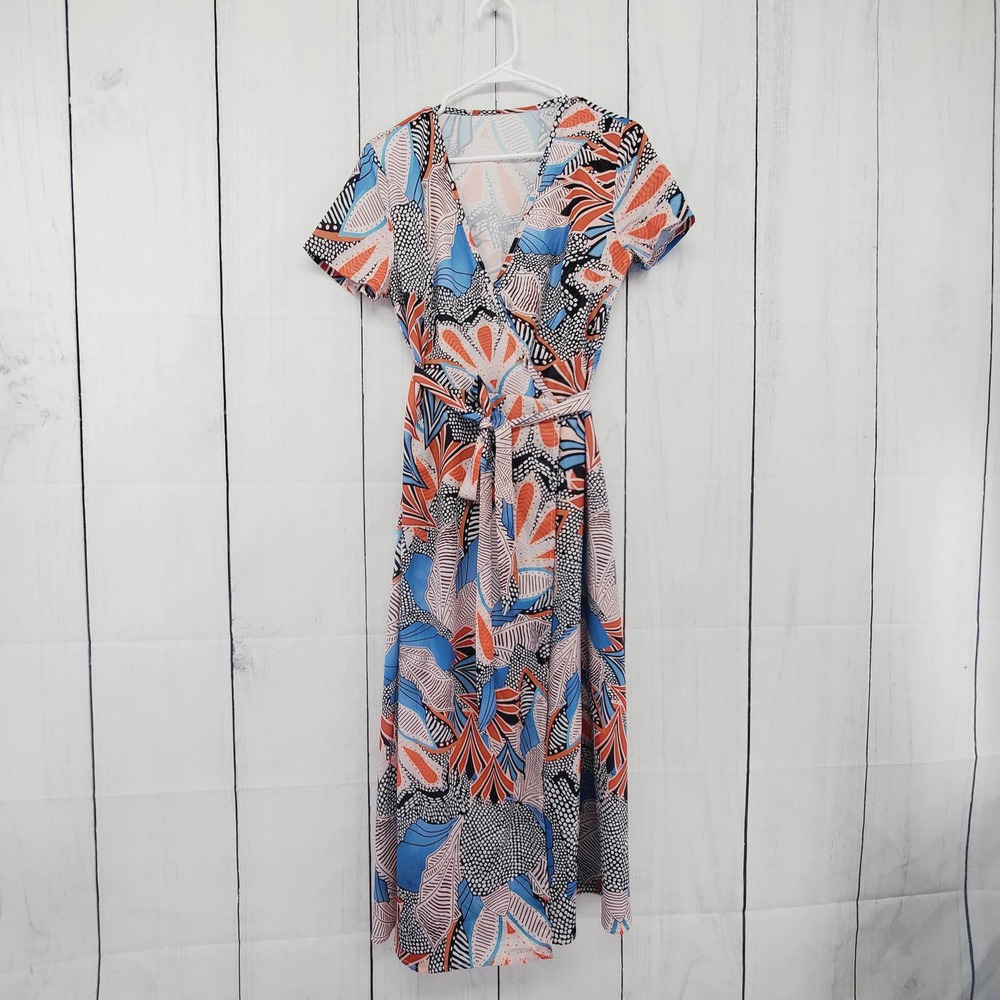 EUC Wrap Midi dress